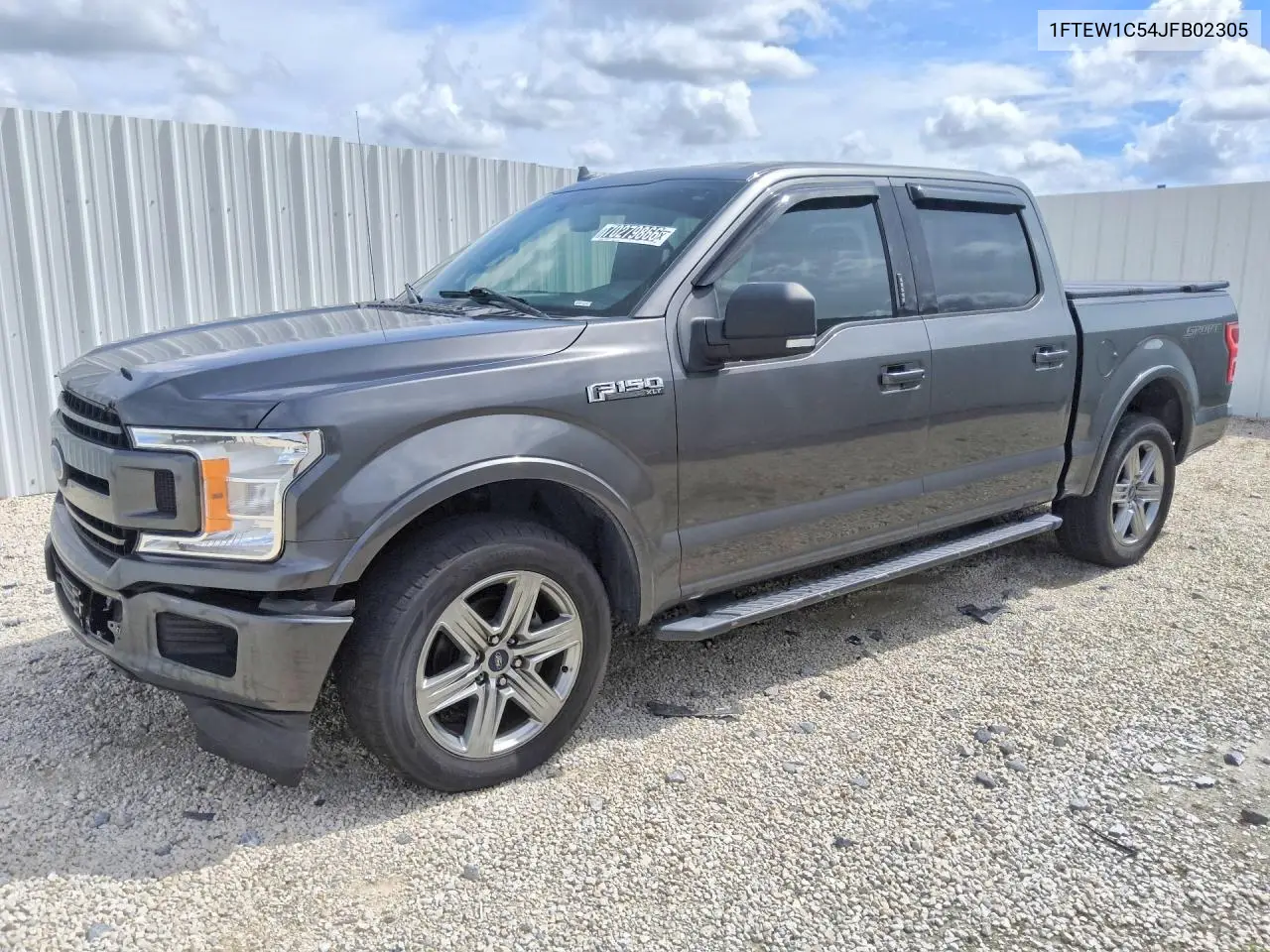 FORD F-150 2018, VIN 1FTEW1C54JFB02305