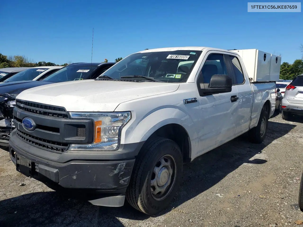 FORD F-150 2018, VIN 1FTEX1C56JKE87659
