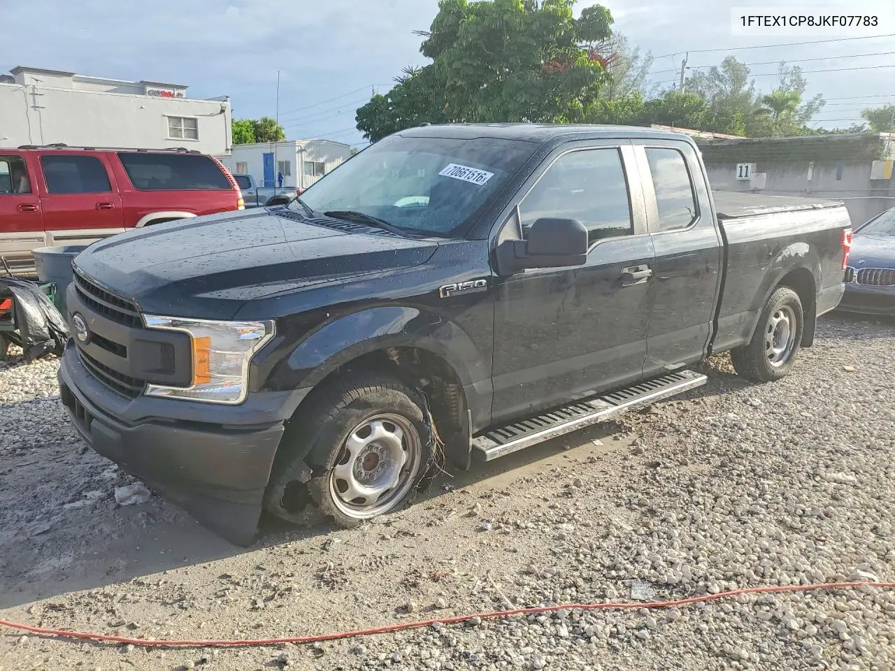 FORD F-150 2018, VIN 1FTEX1CP8JKF07783