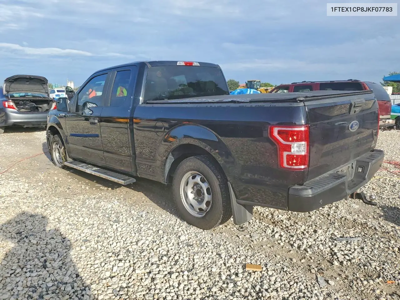 2018 FORD F-150 VIN 1FTEX1CP8JKF07783 — фото 2