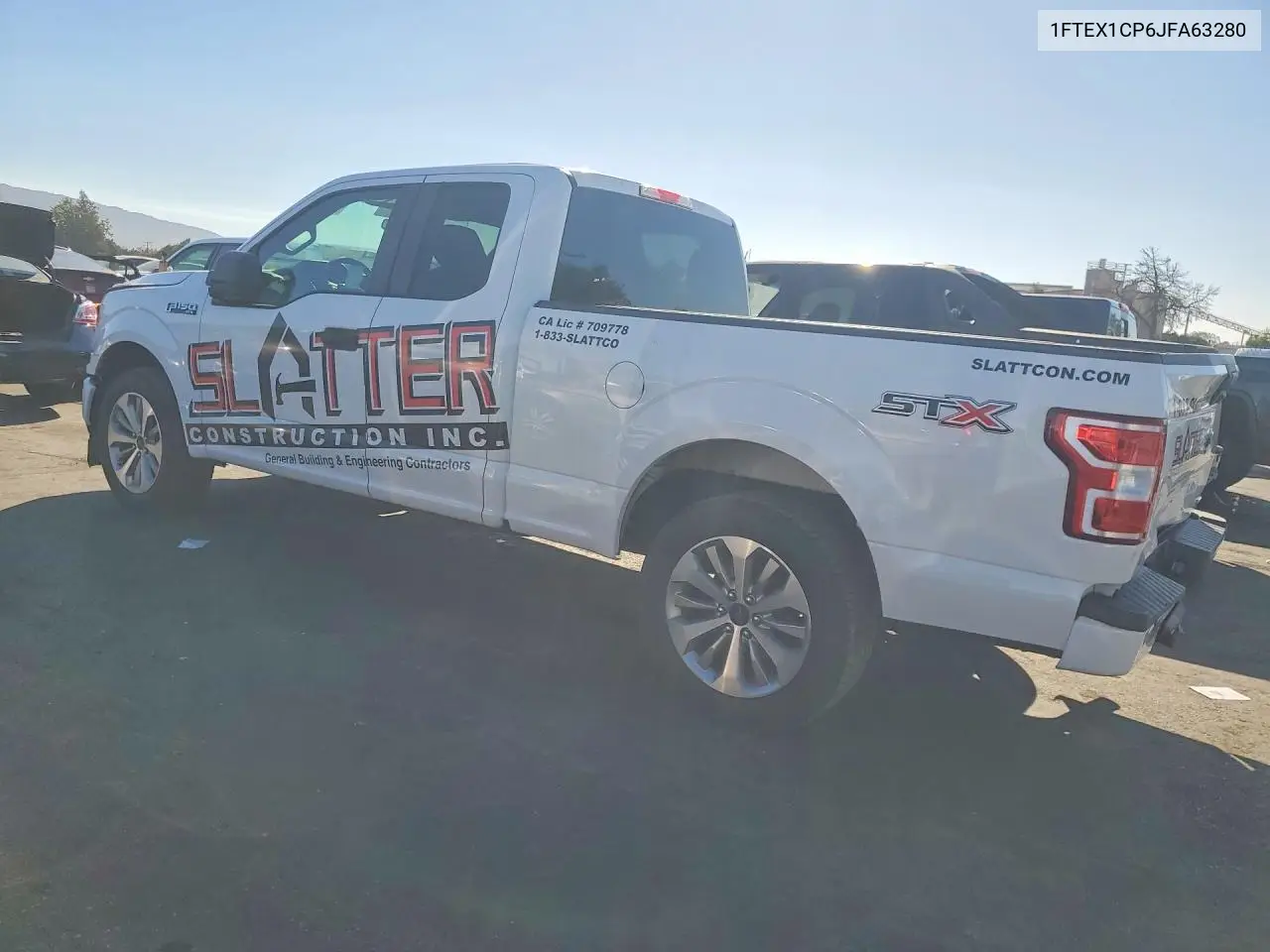 2018 FORD F-150 VIN 1FTEX1CP6JFA63280 — фото 2
