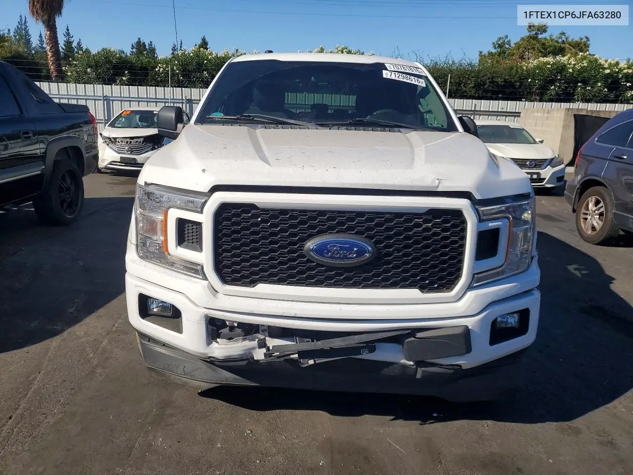 2018 FORD F-150 VIN 1FTEX1CP6JFA63280 — фото 5