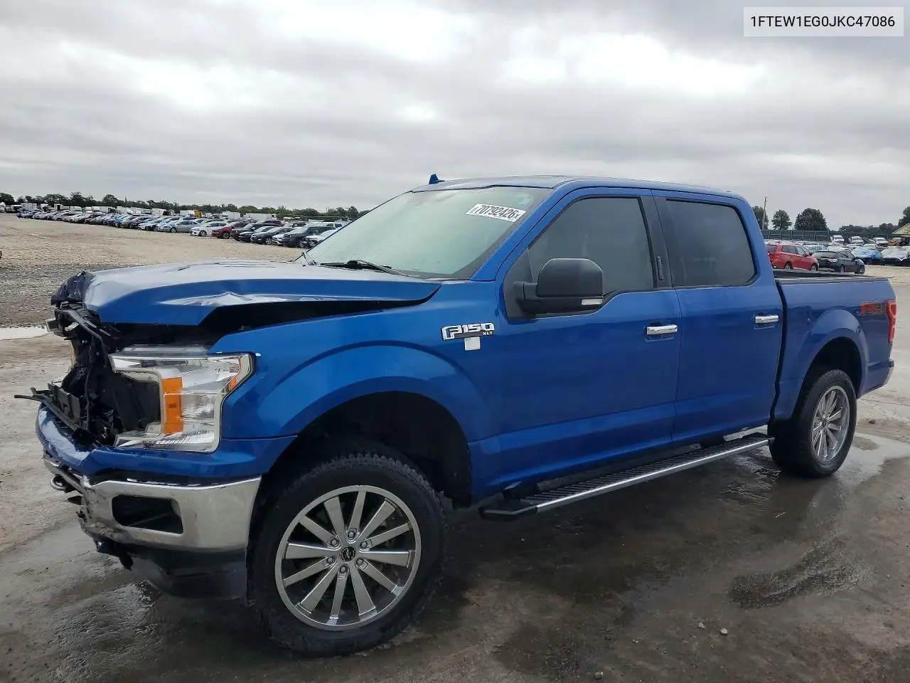 FORD F-150 2018, VIN 1FTEW1EG0JKC47086