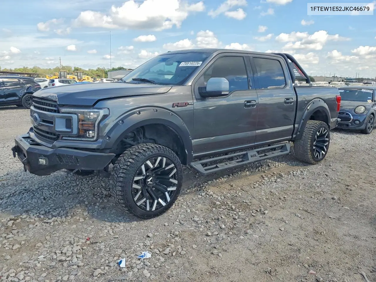FORD F-150 2018, VIN 1FTEW1E52JKC46679