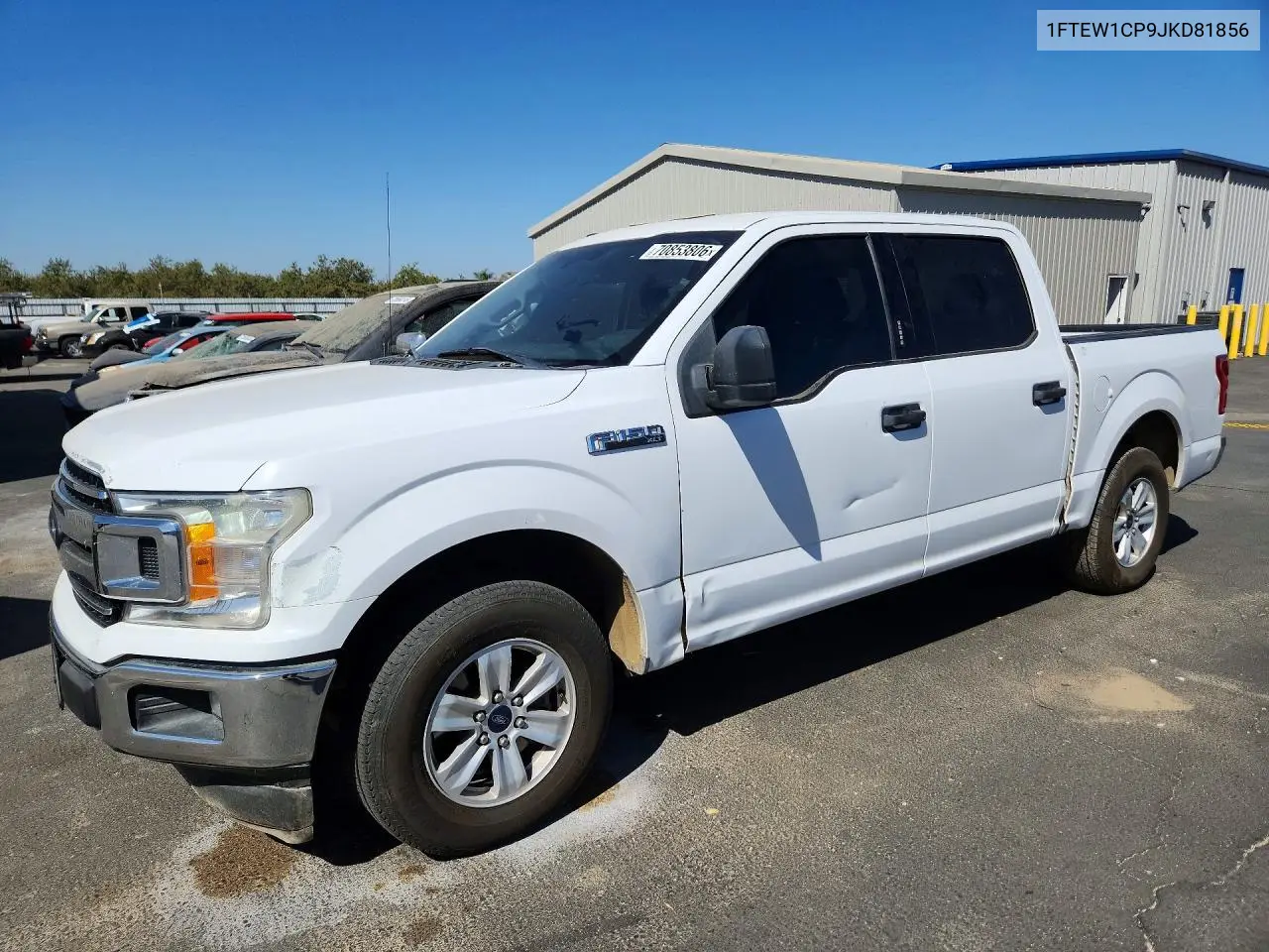 FORD F-150 2018, VIN 1FTEW1CP9JKD81856