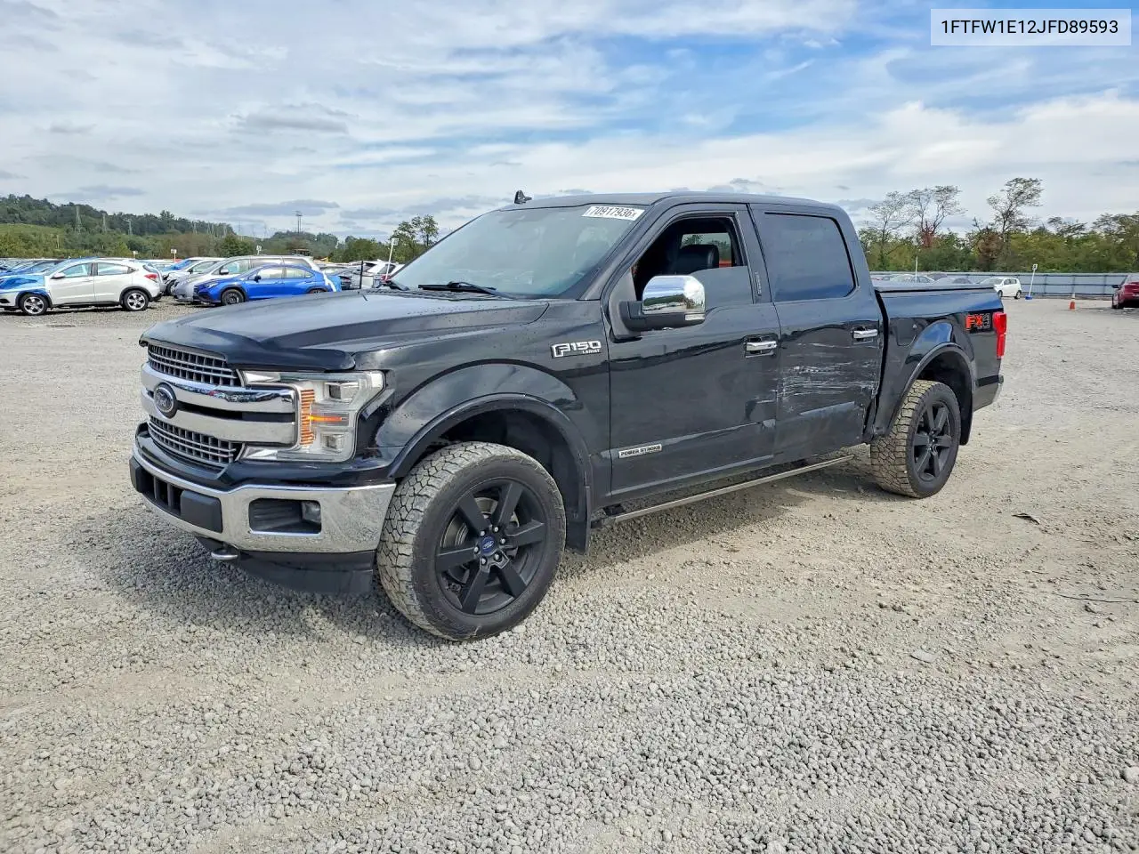 FORD F-150 2018, VIN 1FTFW1E12JFD89593