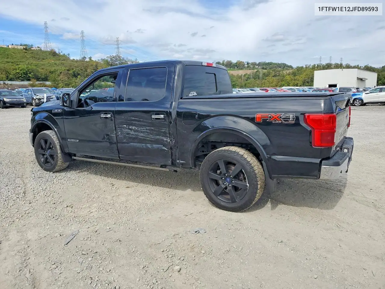 2018 FORD F-150 VIN 1FTFW1E12JFD89593 — фото 2