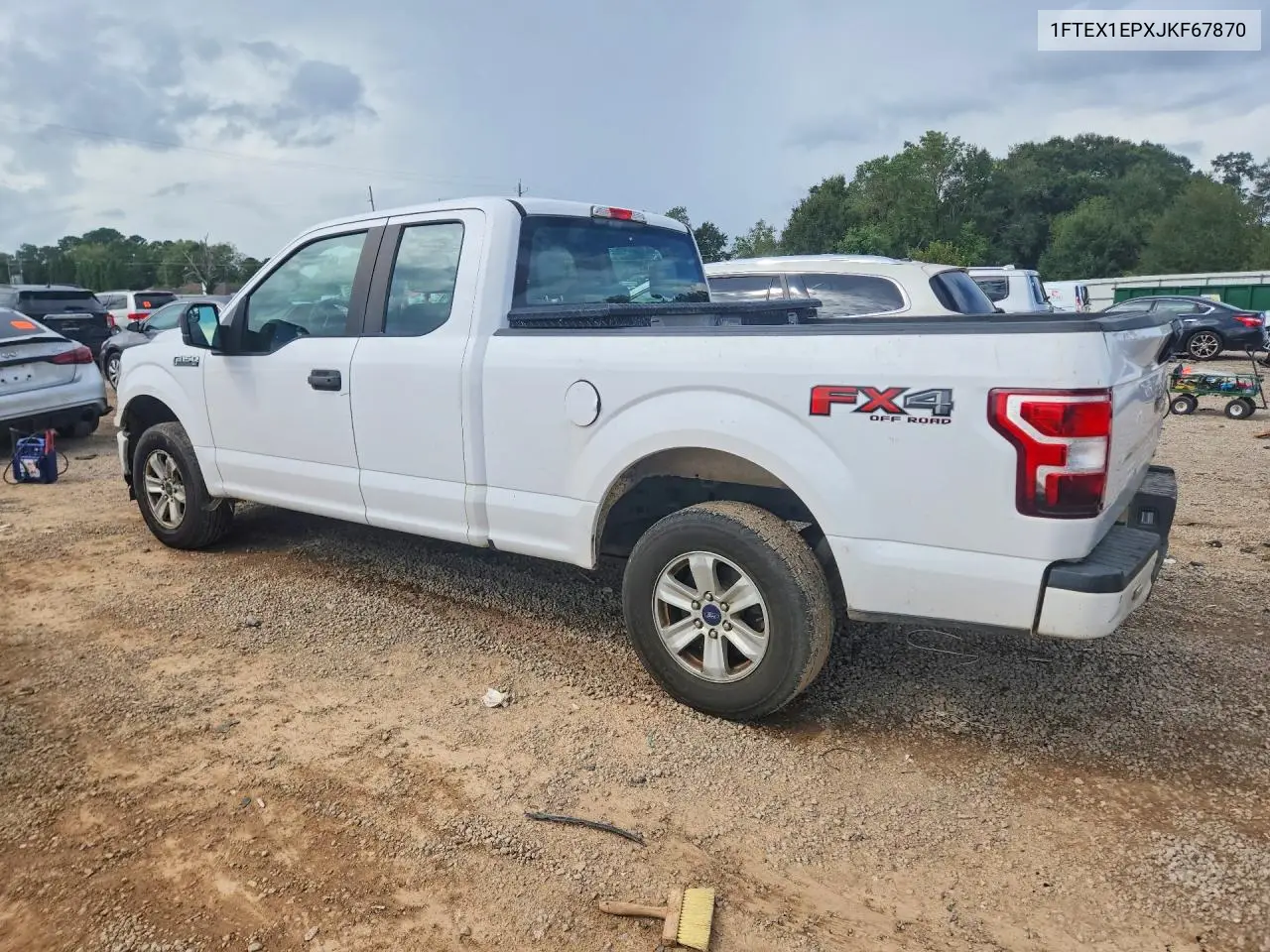 2018 FORD F-150 VIN 1FTEX1EPXJKF67870 — фото 2