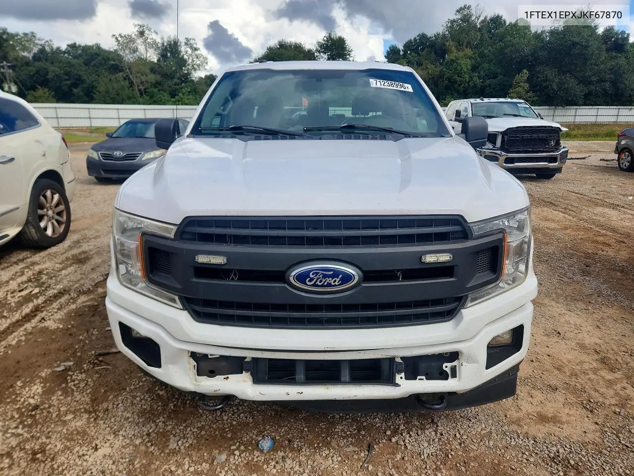 2018 FORD F-150 VIN 1FTEX1EPXJKF67870 — фото 5