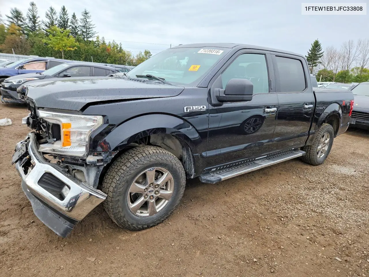 FORD F-150 2018, VIN 1FTEW1EB1JFC33808