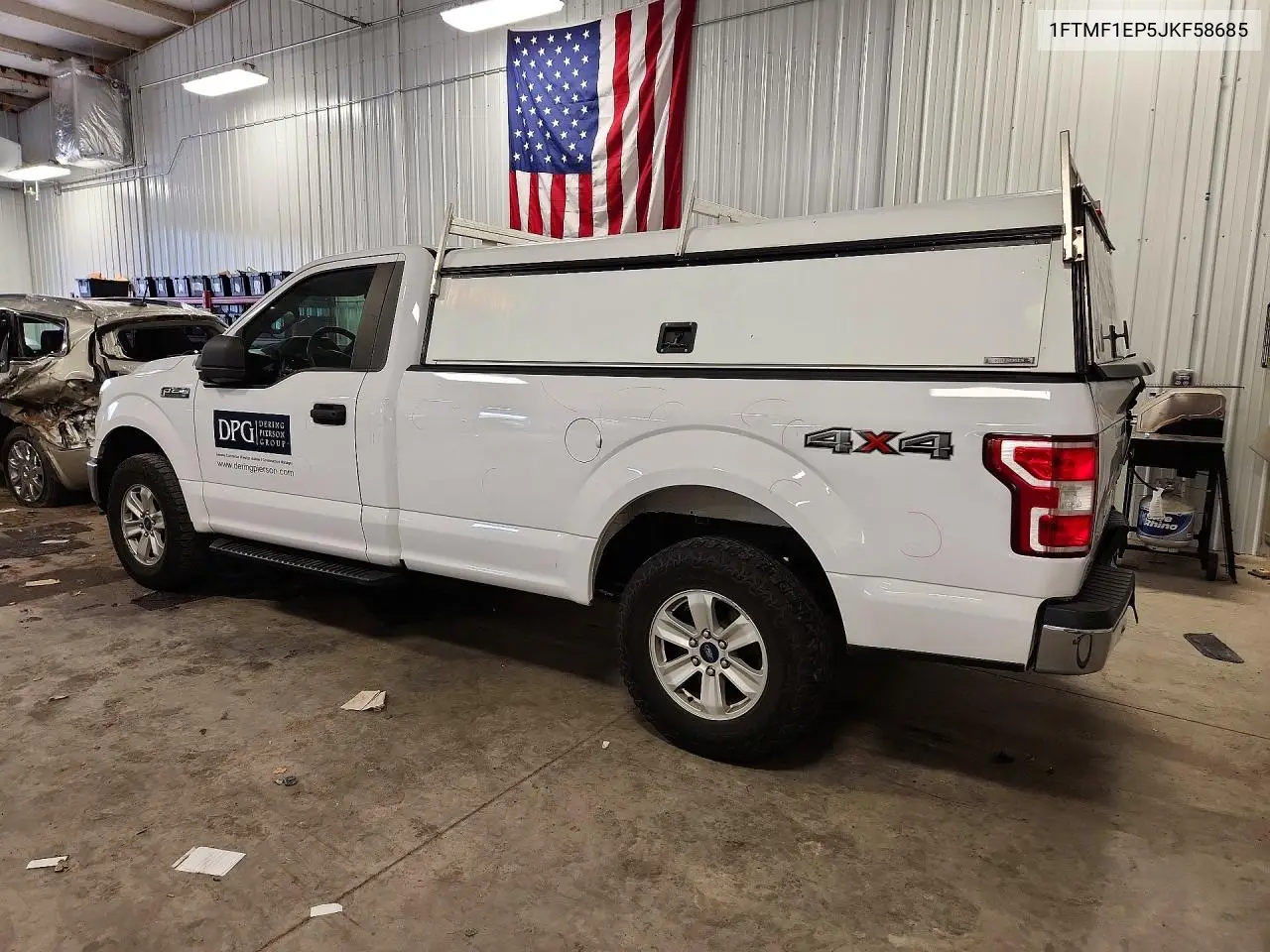 2018 FORD F-150 VIN 1FTMF1EP5JKF58685 — фото 2