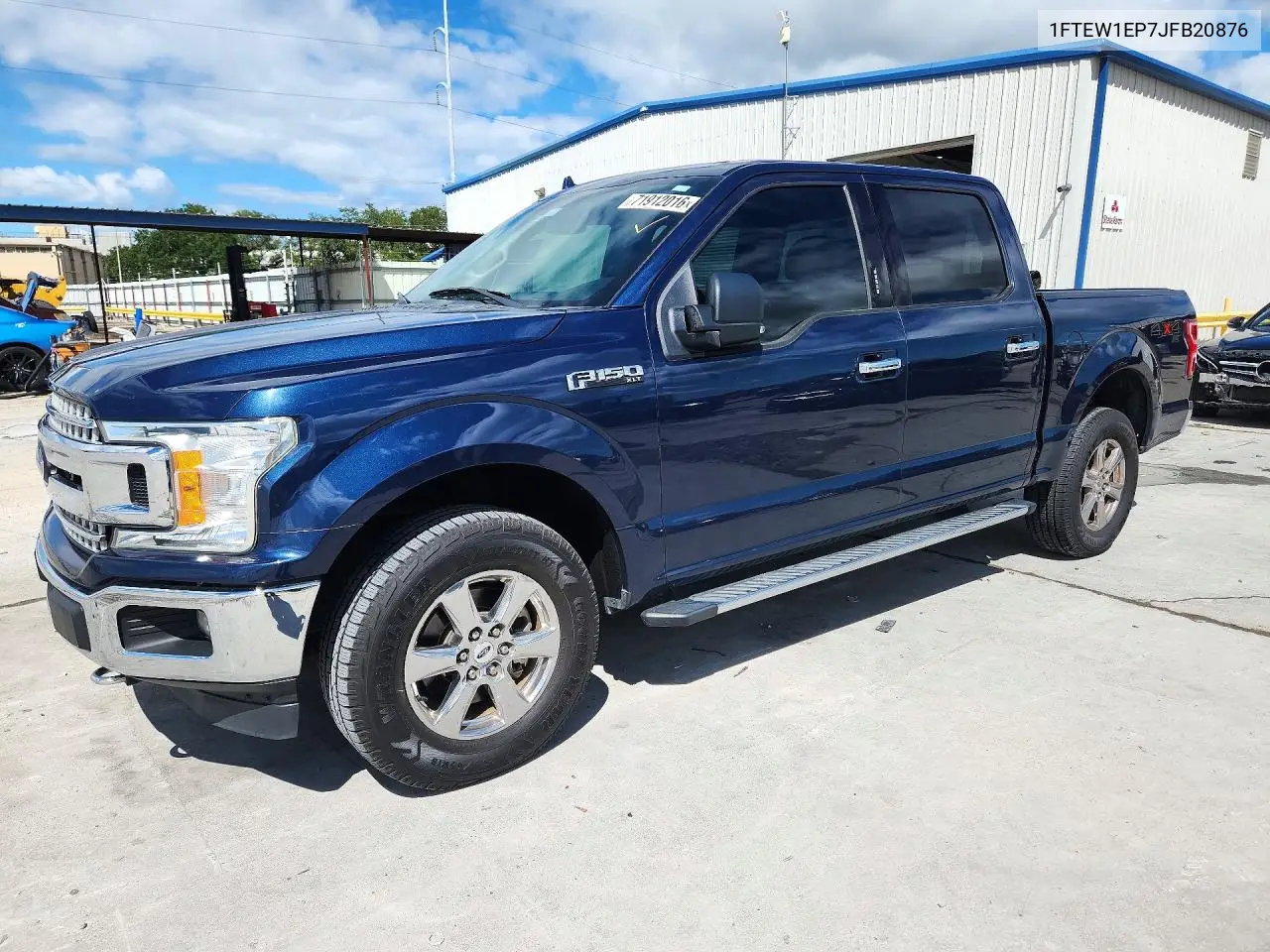 FORD F-150 2018, VIN 1FTEW1EP7JFB20876
