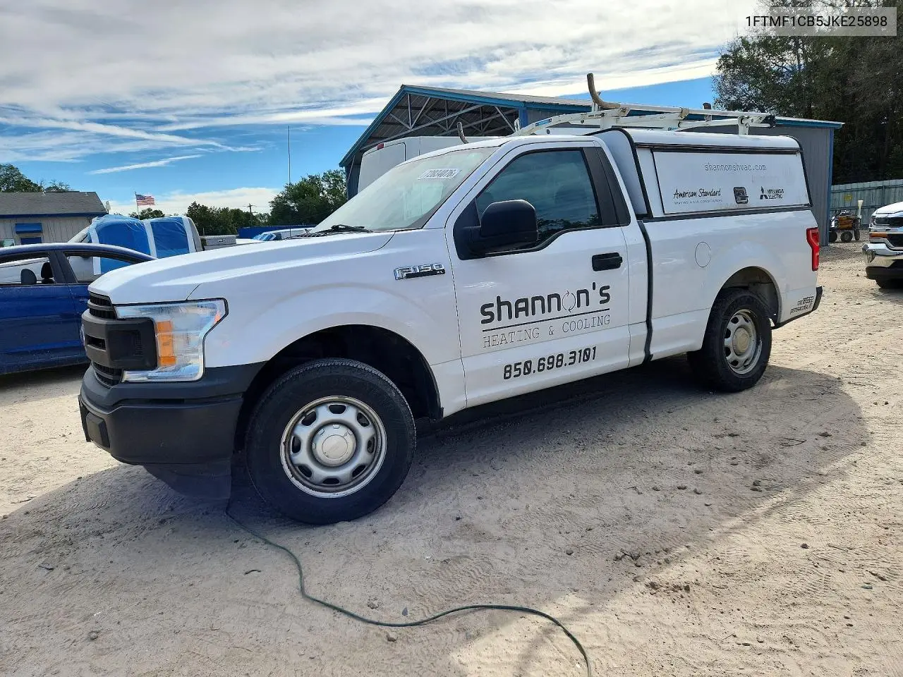 FORD F-150 2018, VIN 1FTMF1CB5JKE25898
