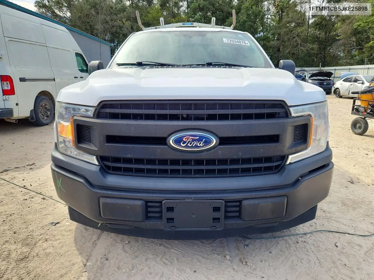 2018 FORD F-150 VIN 1FTMF1CB5JKE25898 — фото 5