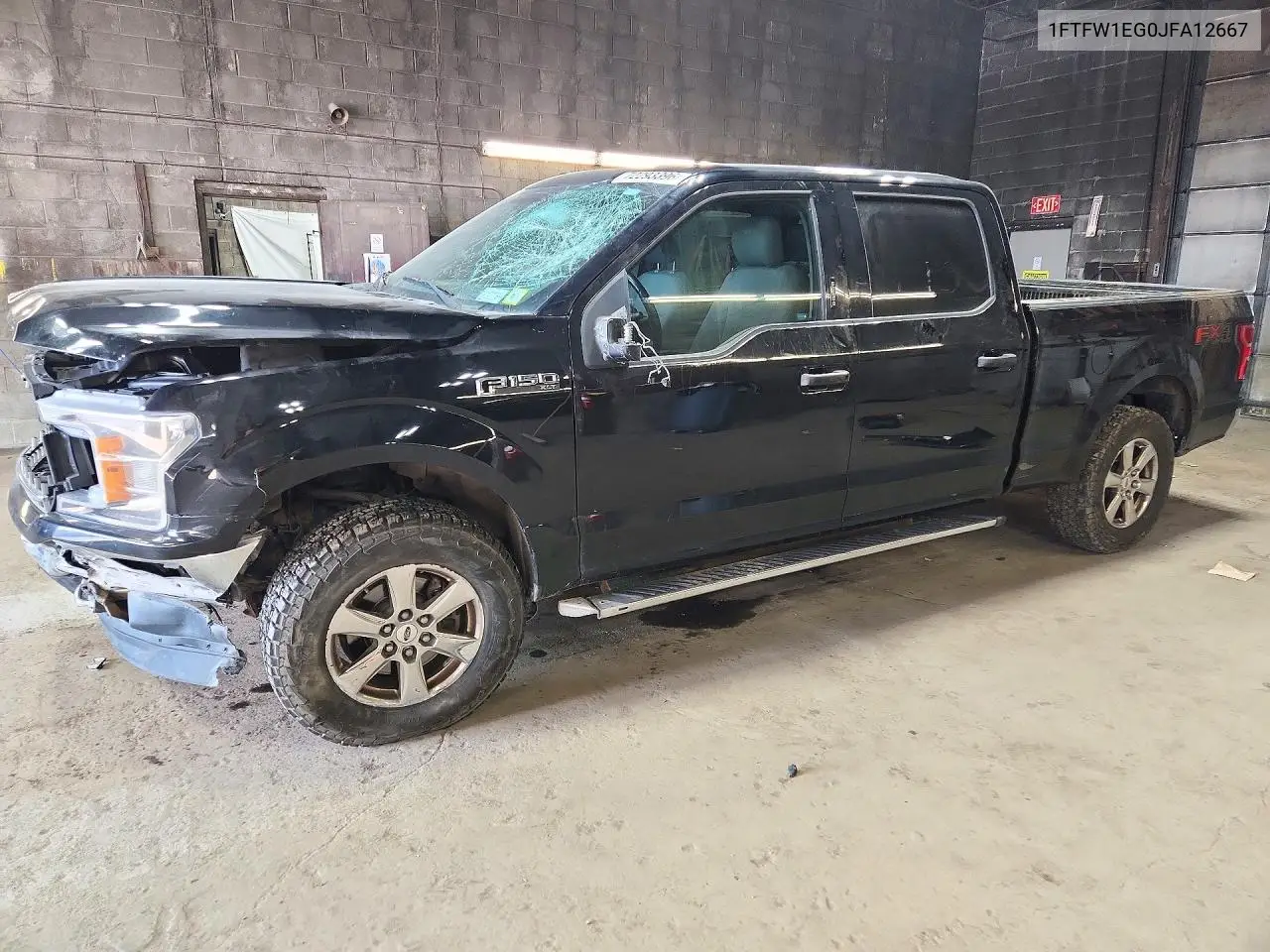 FORD F-150 2018, VIN 1FTFW1EG0JFA12667