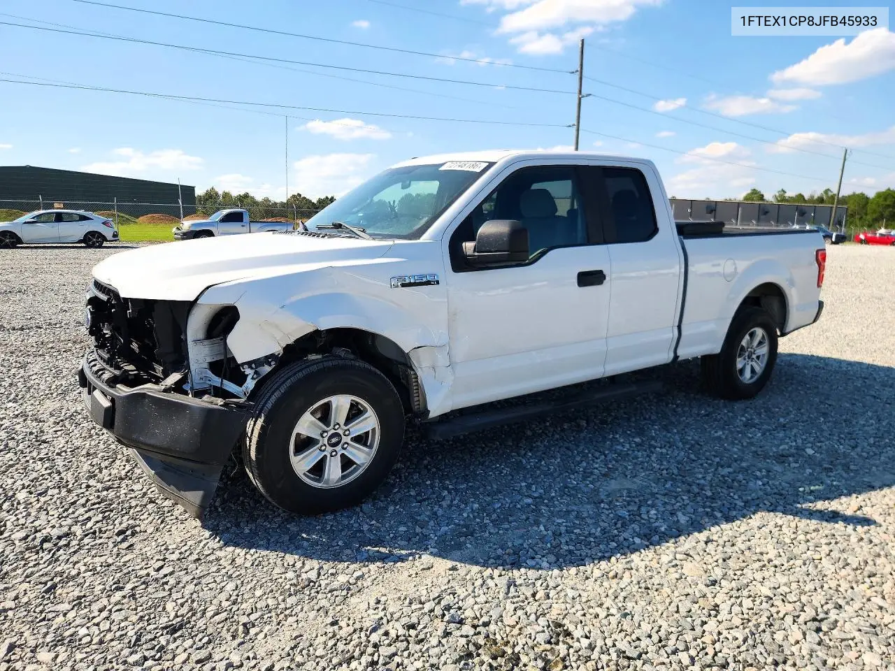 FORD F-150 2018, VIN 1FTEX1CP8JFB45933
