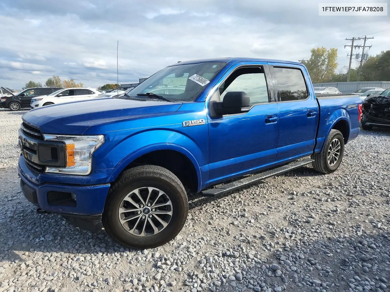 FORD F-150 2018, VIN 1FTEW1EP7JFA78208