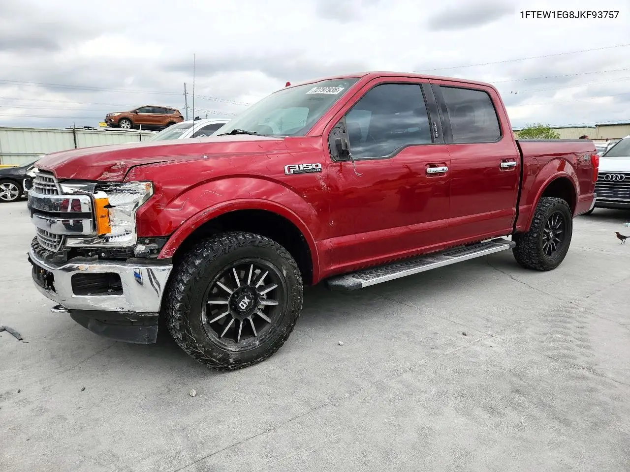 FORD F-150 2018, VIN 1FTEW1EG8JKF93757