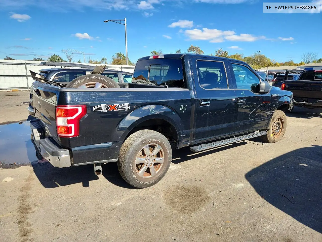 2018 FORD F-150 VIN 1FTEW1EP9JFE34366 — фото 3