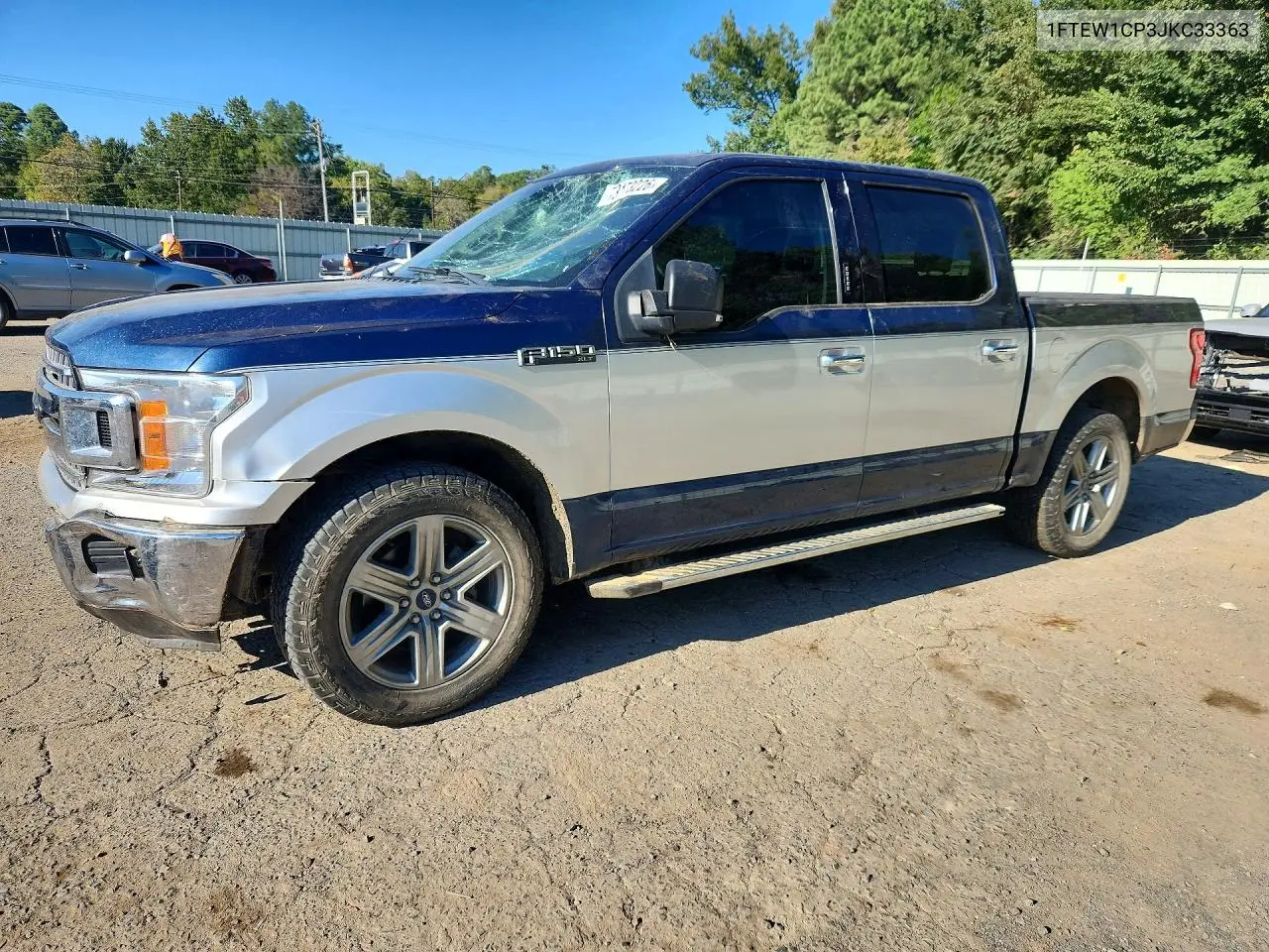 FORD F-150 2018, VIN 1FTEW1CP3JKC33363