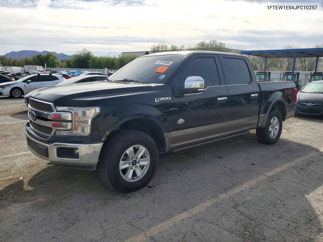 FORD F-150 2018, VIN 1FTEW1E54JFC10257