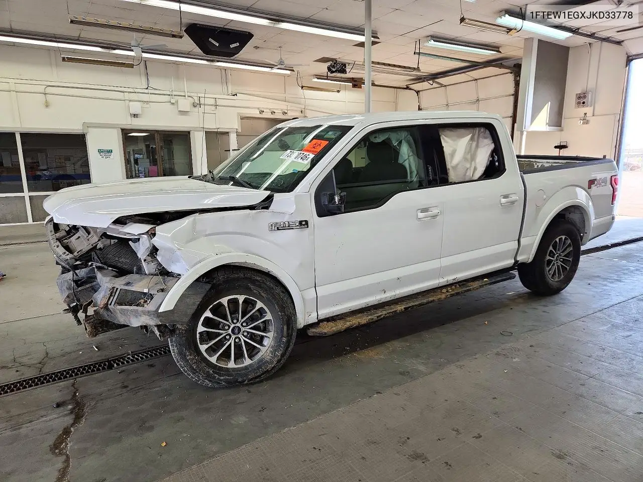 FORD F-150 2018, VIN 1FTEW1EGXJKD33778