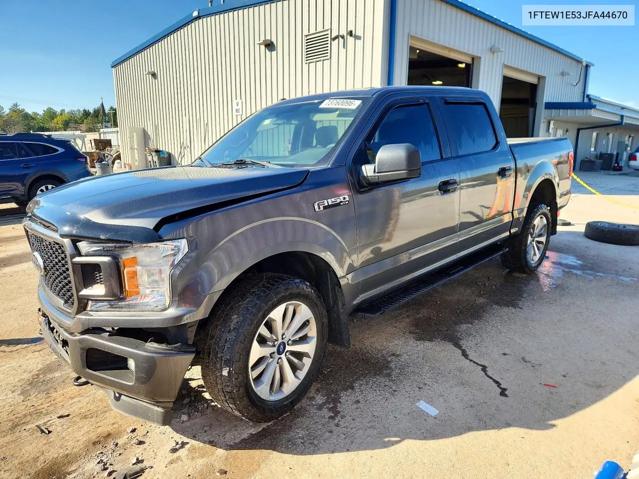 FORD F-150 2018, VIN 1FTEW1E53JFA44670