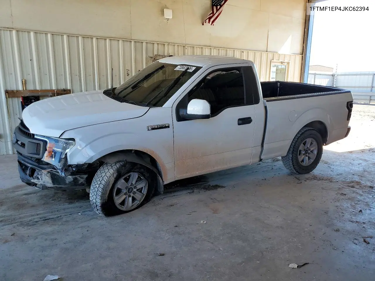FORD F-150 2018, VIN 1FTMF1EP4JKC62394