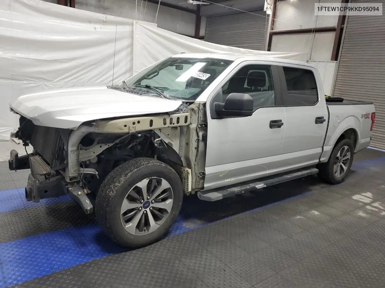FORD F-150 2019, VIN 1FTEW1CP9KKD95094