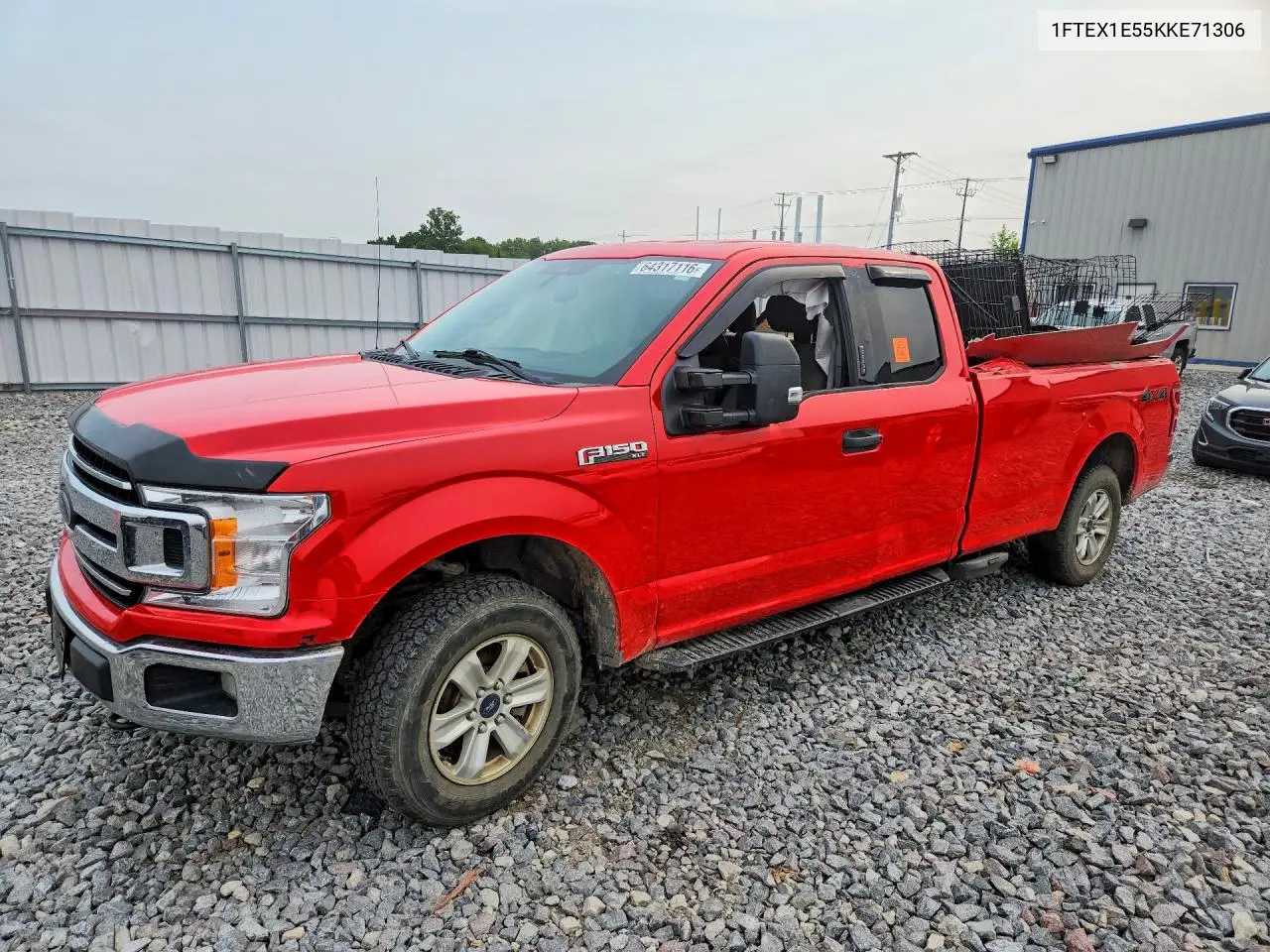 FORD F-150 2019, VIN 1FTEX1E55KKE71306