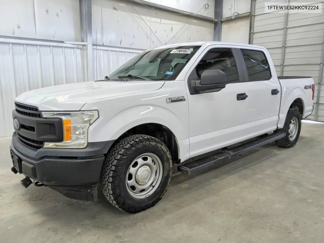 FORD F-150 2019, VIN 1FTEW1E52KKC92224