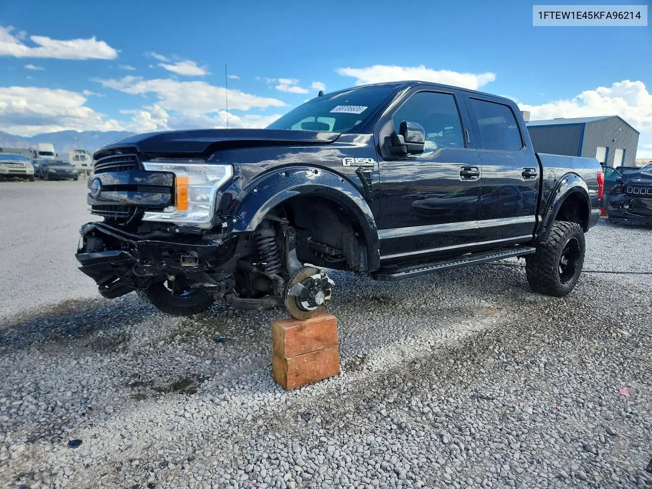 FORD F-150 2019, VIN 1FTEW1E45KFA96214