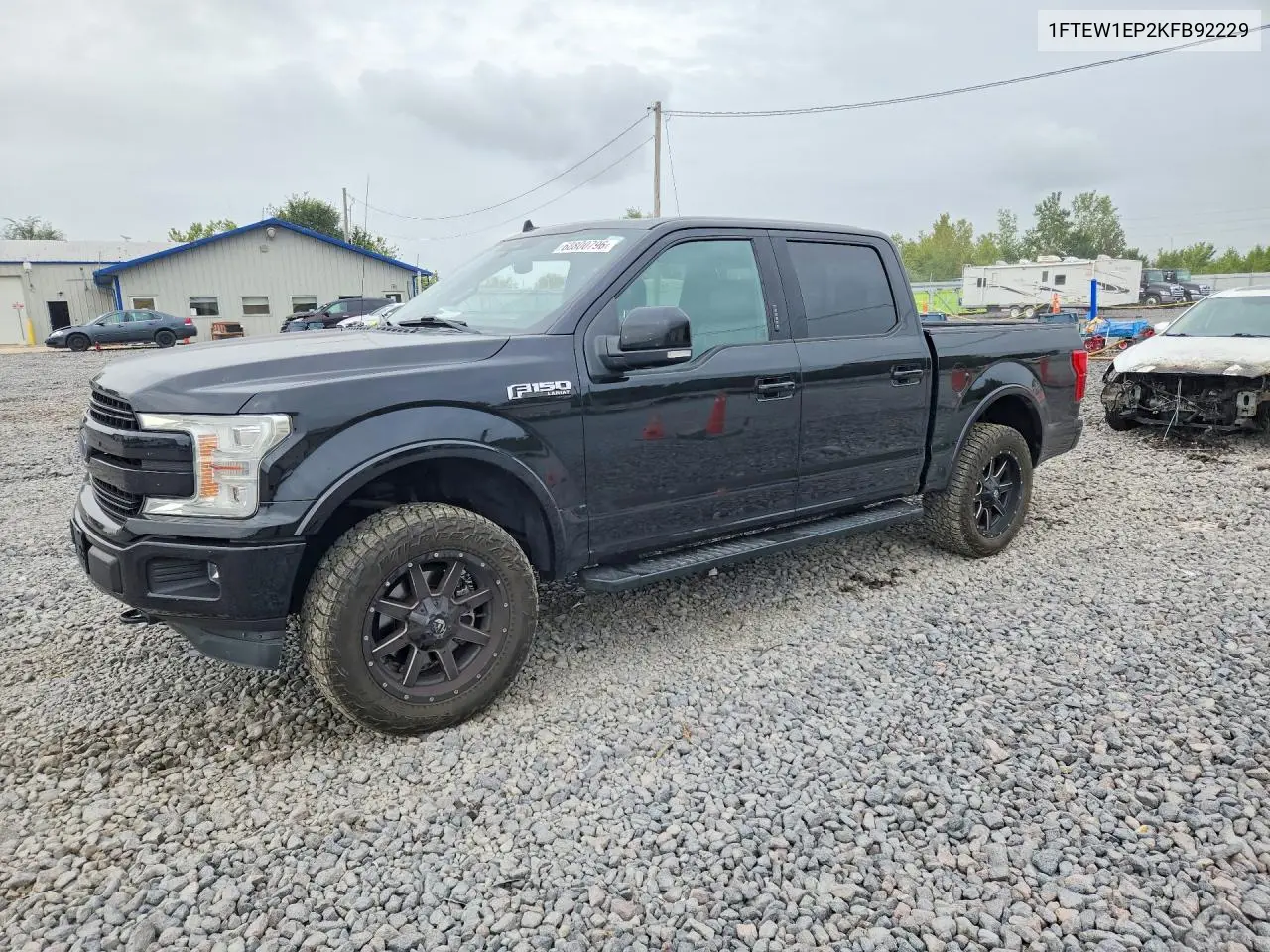 FORD F-150 2019, VIN 1FTEW1EP2KFB92229