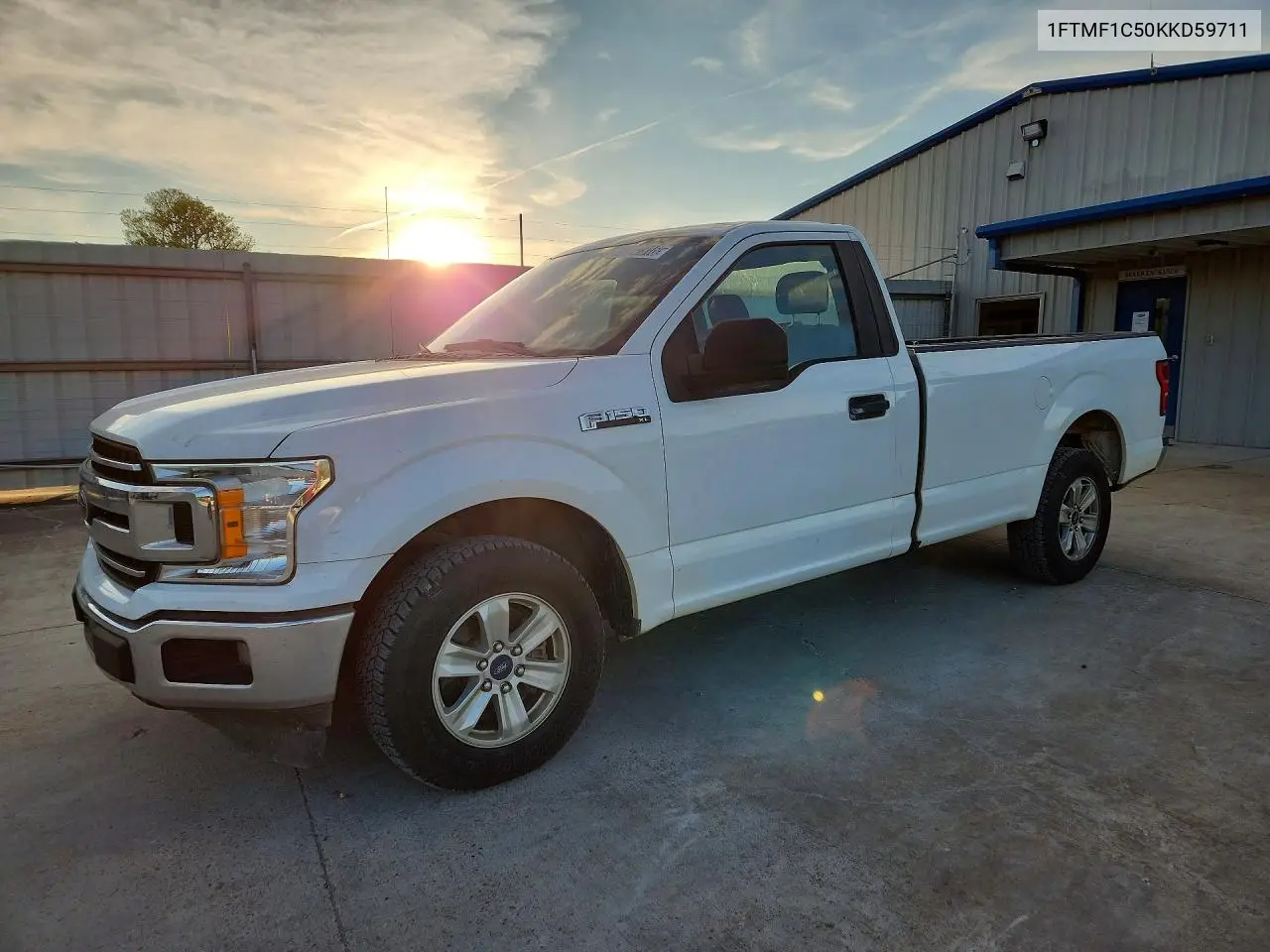 FORD F-150 2019, VIN 1FTMF1C50KKD59711