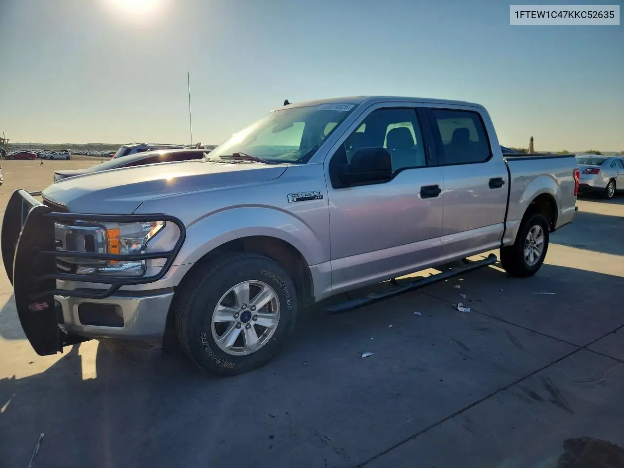 FORD F-150 2019, VIN 1FTEW1C47KKC52635
