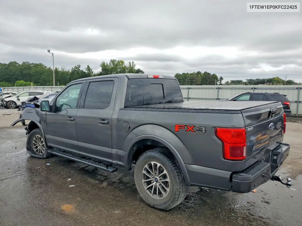 2019 FORD F-150 VIN 1FTEW1EP0KFC22425 — фото 2