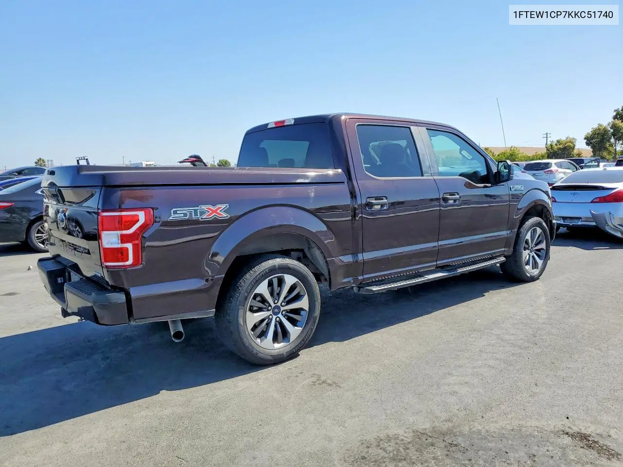 2019 FORD F-150 VIN 1FTEW1CP7KKC51740 — фото 3