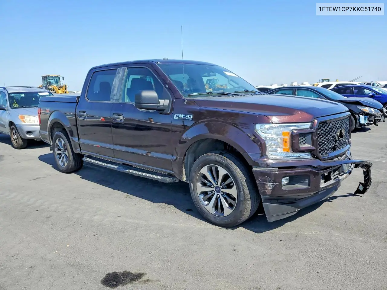 2019 FORD F-150 VIN 1FTEW1CP7KKC51740 — фото 4