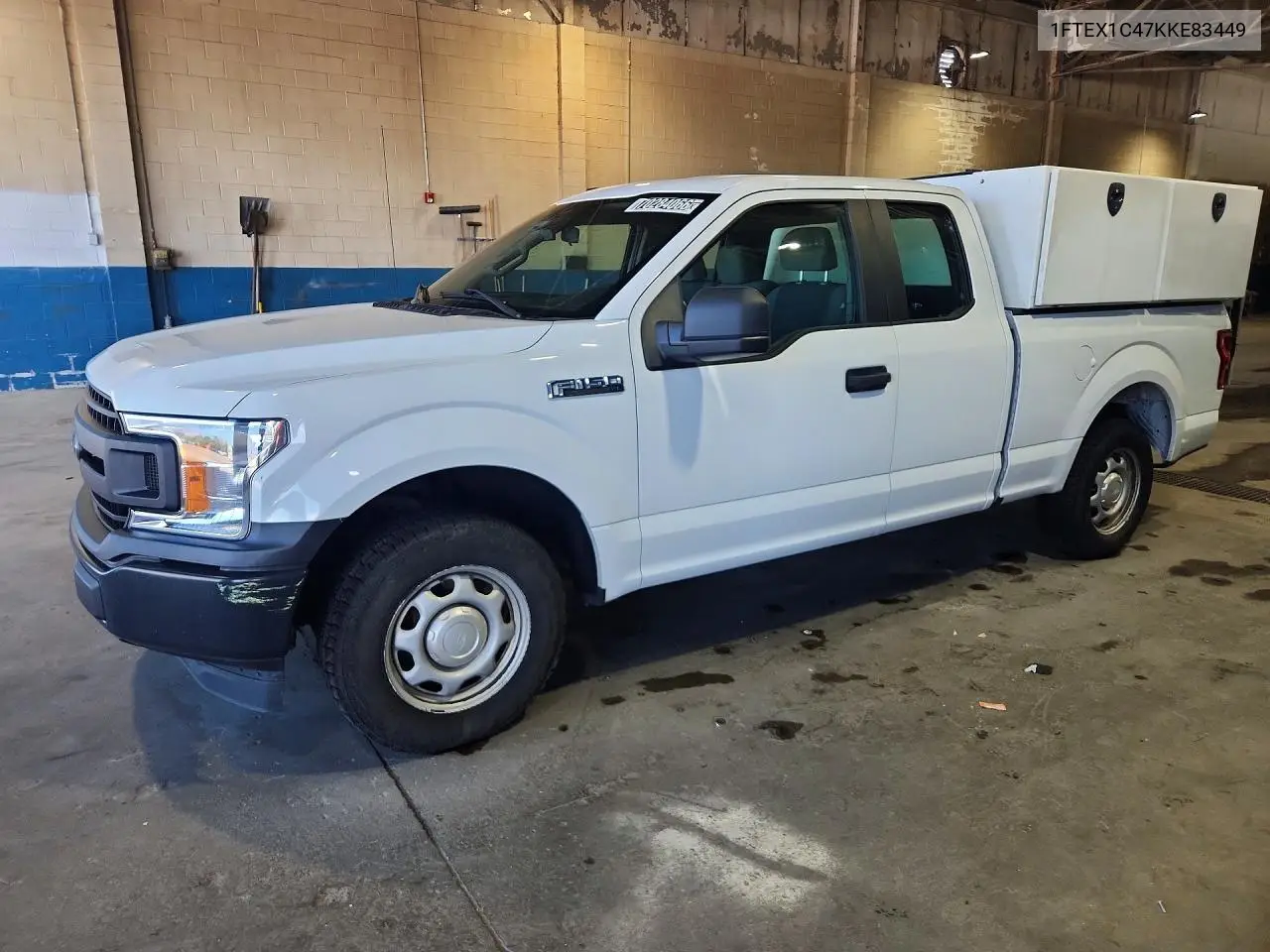 FORD F-150 2019, VIN 1FTEX1C47KKE83449