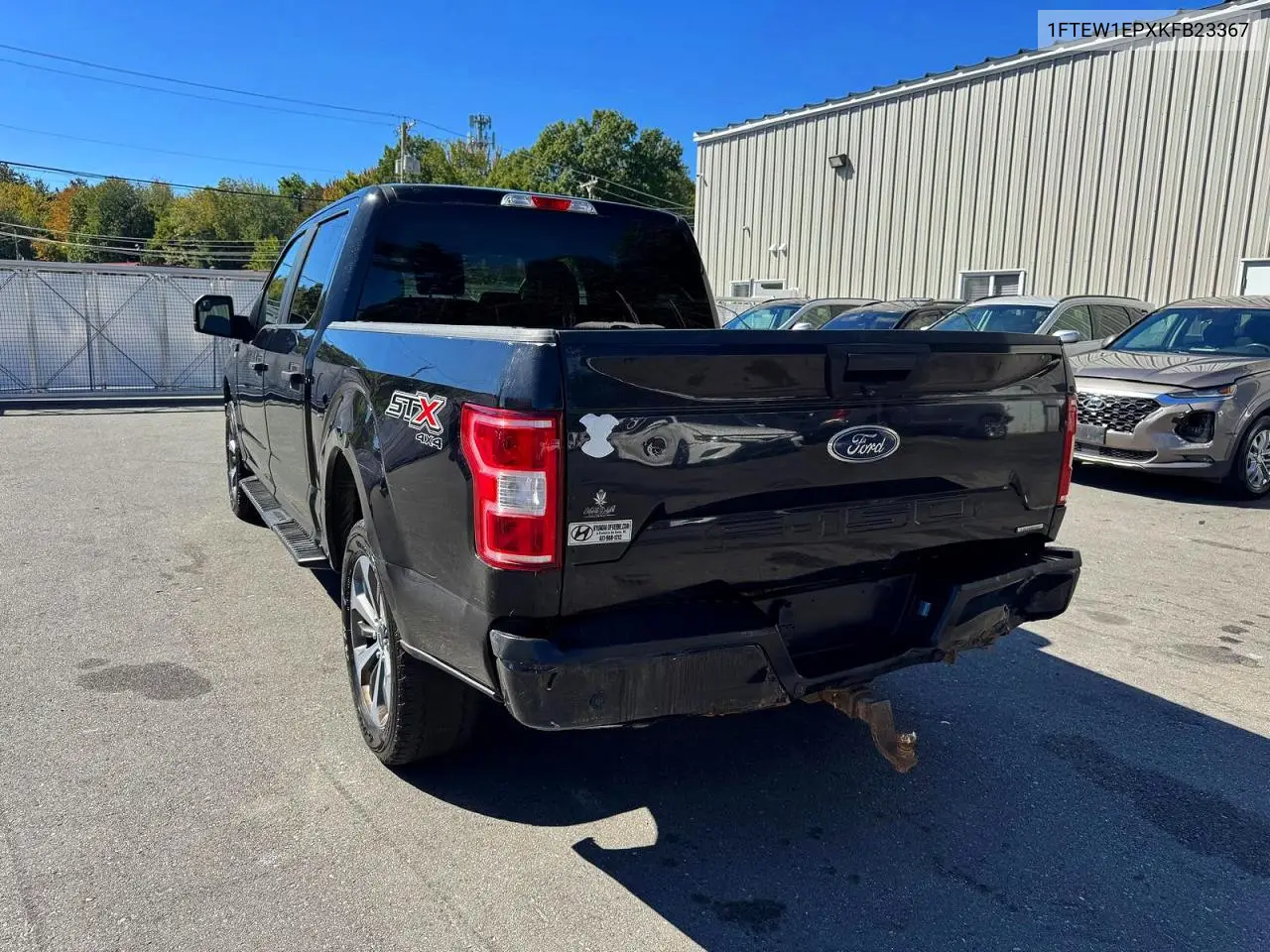 2019 FORD F-150 VIN 1FTEW1EPXKFB23367 — фото 2