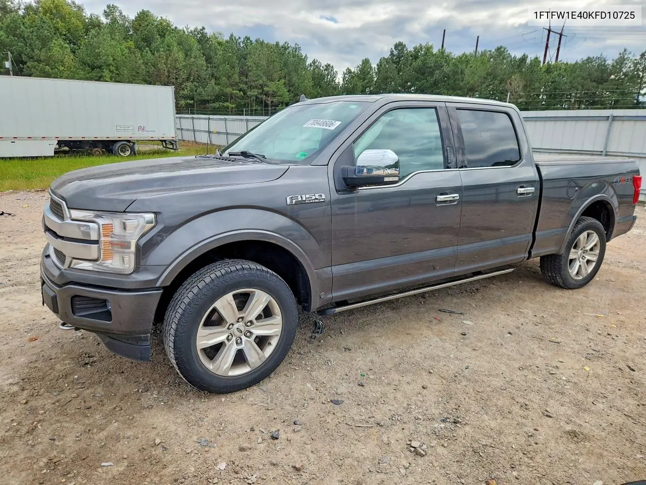 FORD F-150 2019, VIN 1FTFW1E40KFD10725
