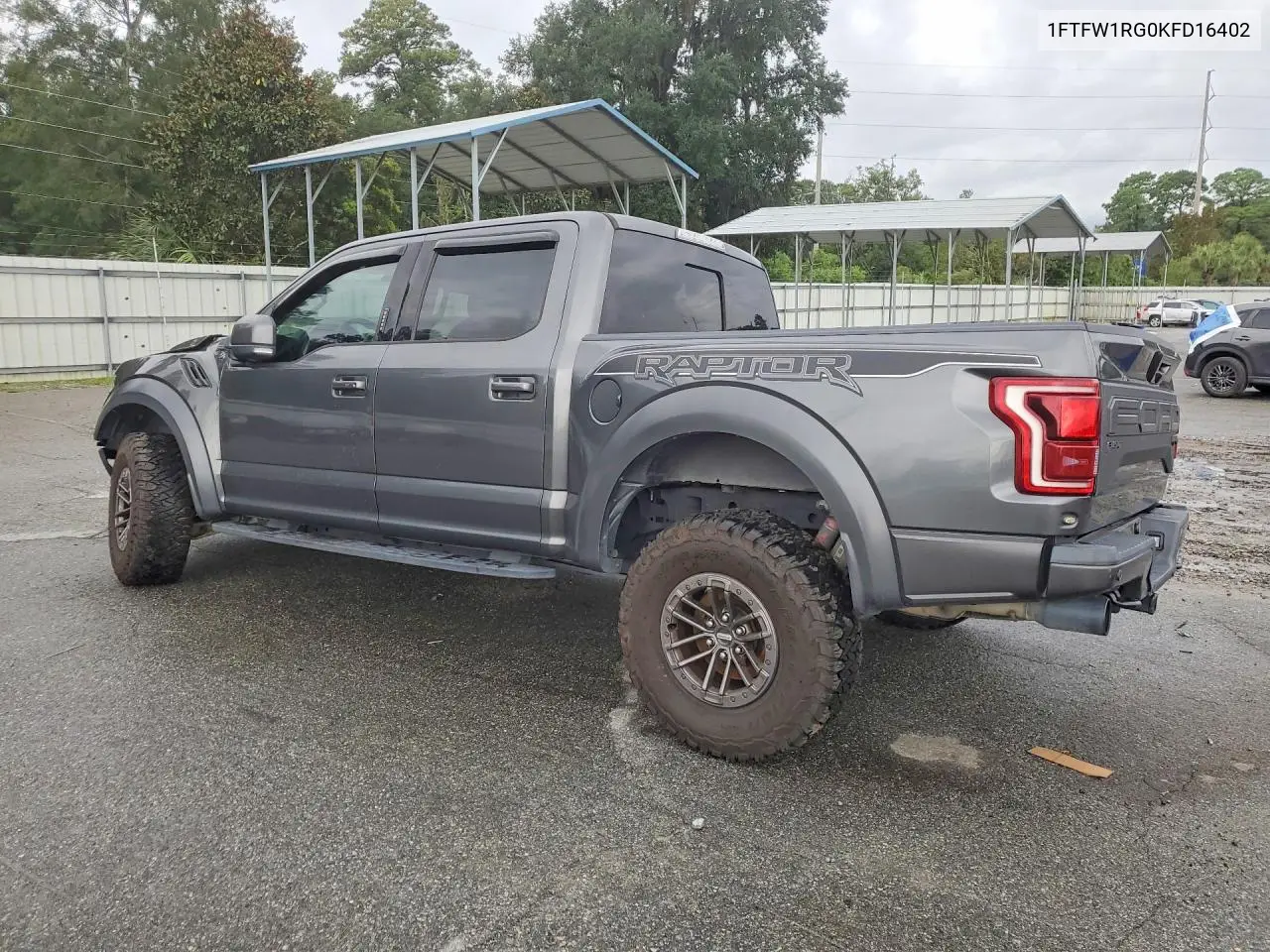 2019 FORD F-150 VIN 1FTFW1RG0KFD16402 — фото 2