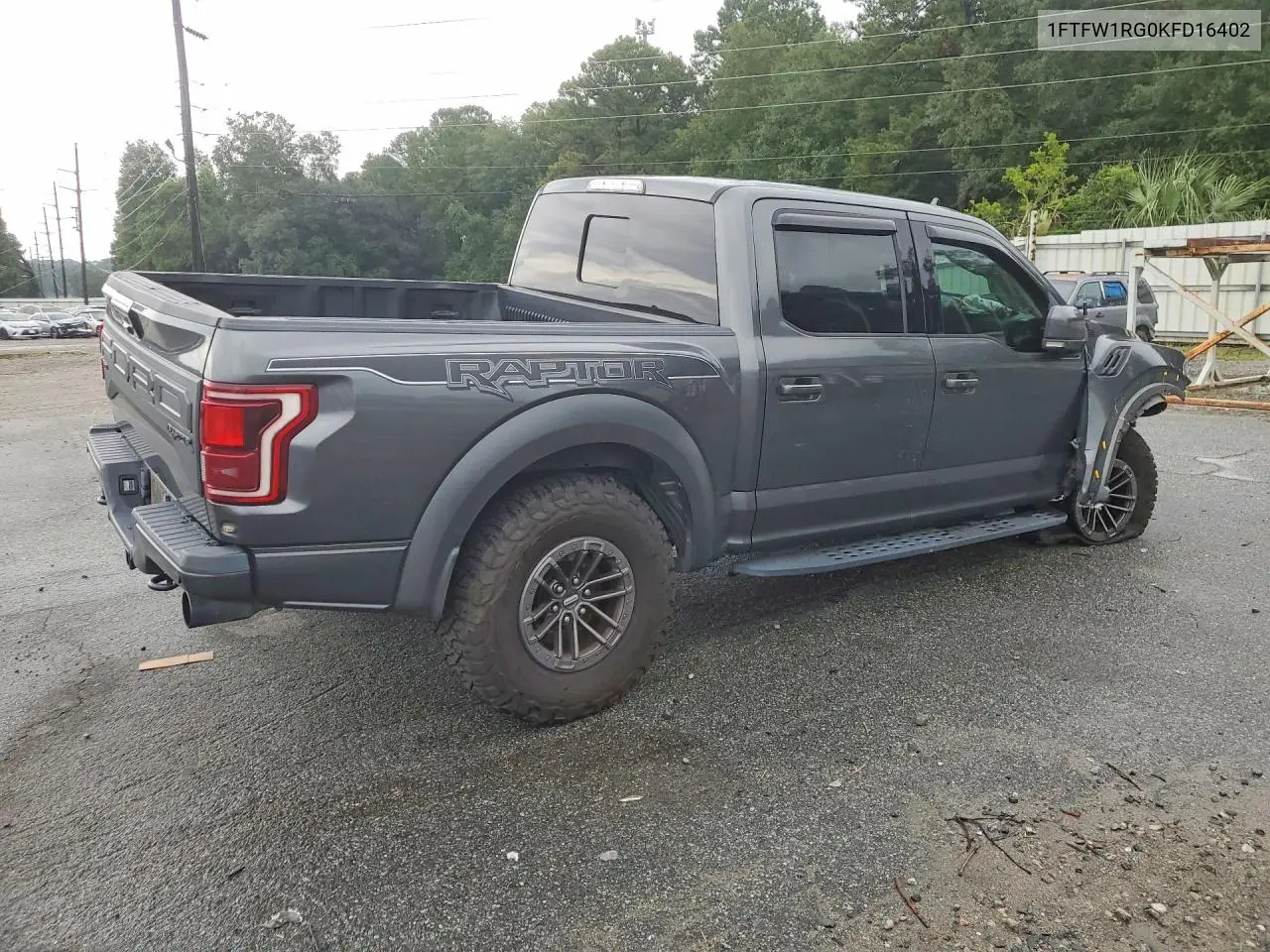 2019 FORD F-150 VIN 1FTFW1RG0KFD16402 — фото 3