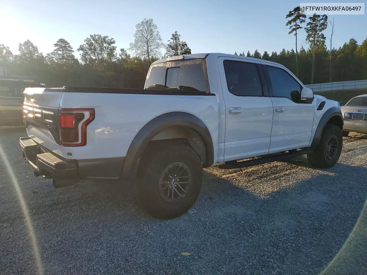 2019 FORD F-150 VIN 1FTFW1RGXKFA06497 — фото 3