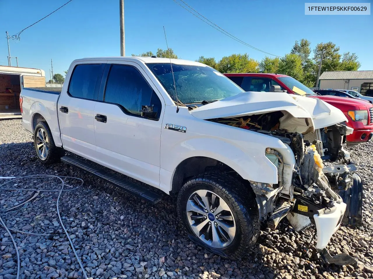 2019 FORD F-150 VIN 1FTEW1EP5KKF00629 — фото 4