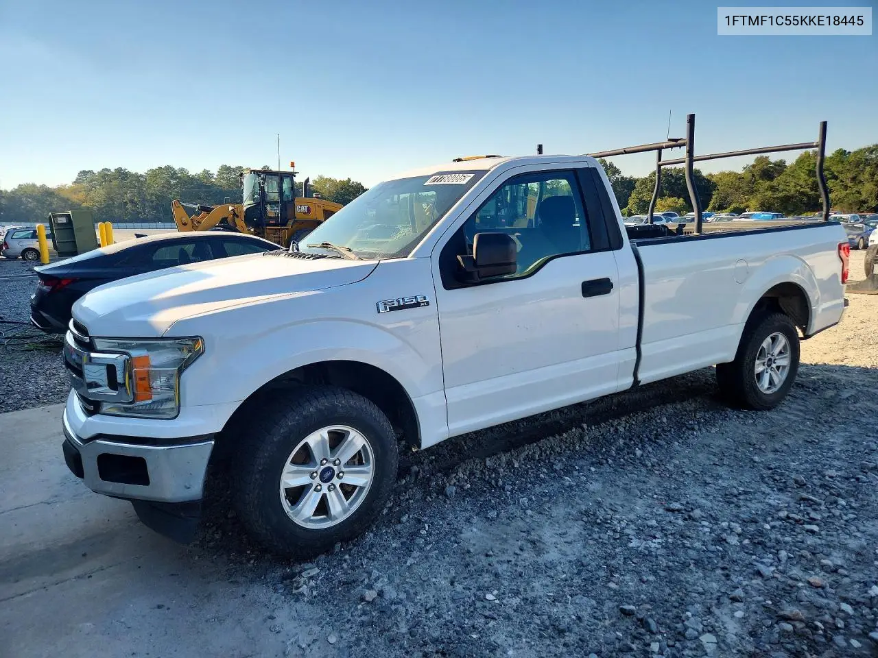 FORD F-150 2019, VIN 1FTMF1C55KKE18445