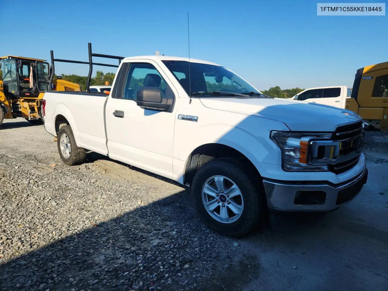 2019 FORD F-150 VIN 1FTMF1C55KKE18445 — фото 4