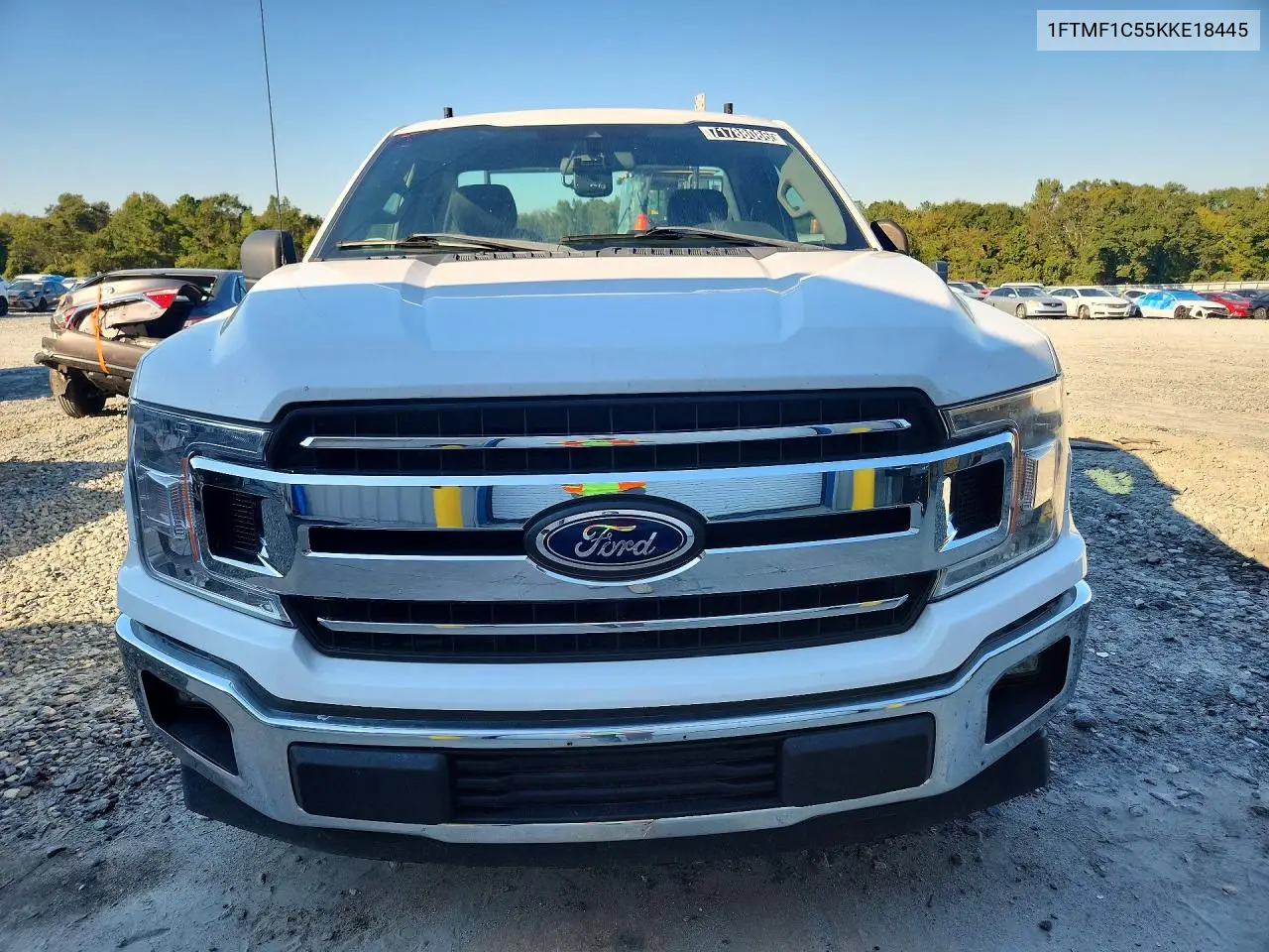2019 FORD F-150 VIN 1FTMF1C55KKE18445 — фото 5