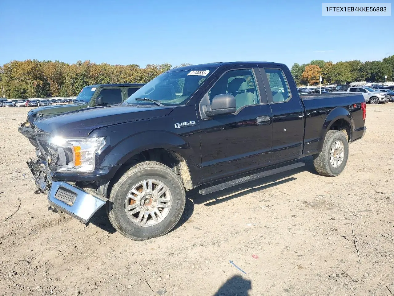 FORD F-150 2019, VIN 1FTEX1EB4KKE56883