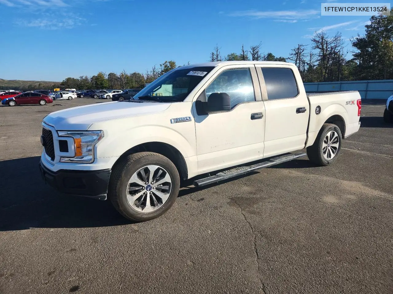 FORD F-150 2019, VIN 1FTEW1CP1KKE13524